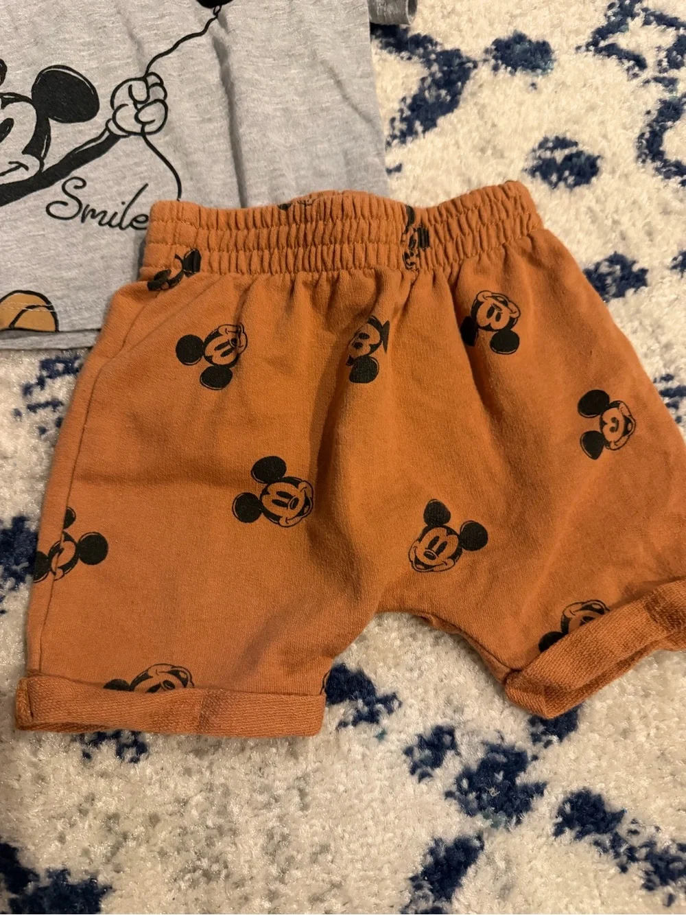 Disney 12M Mickey Mouse Outfits